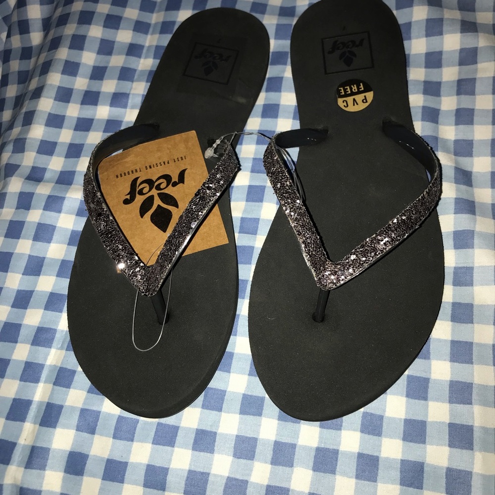 New Reef Stargazer Flip Flops Slippers Size 7